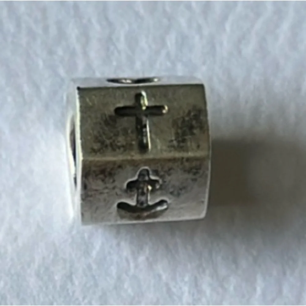 Pandora Heart & Anchor charm 925 Silver